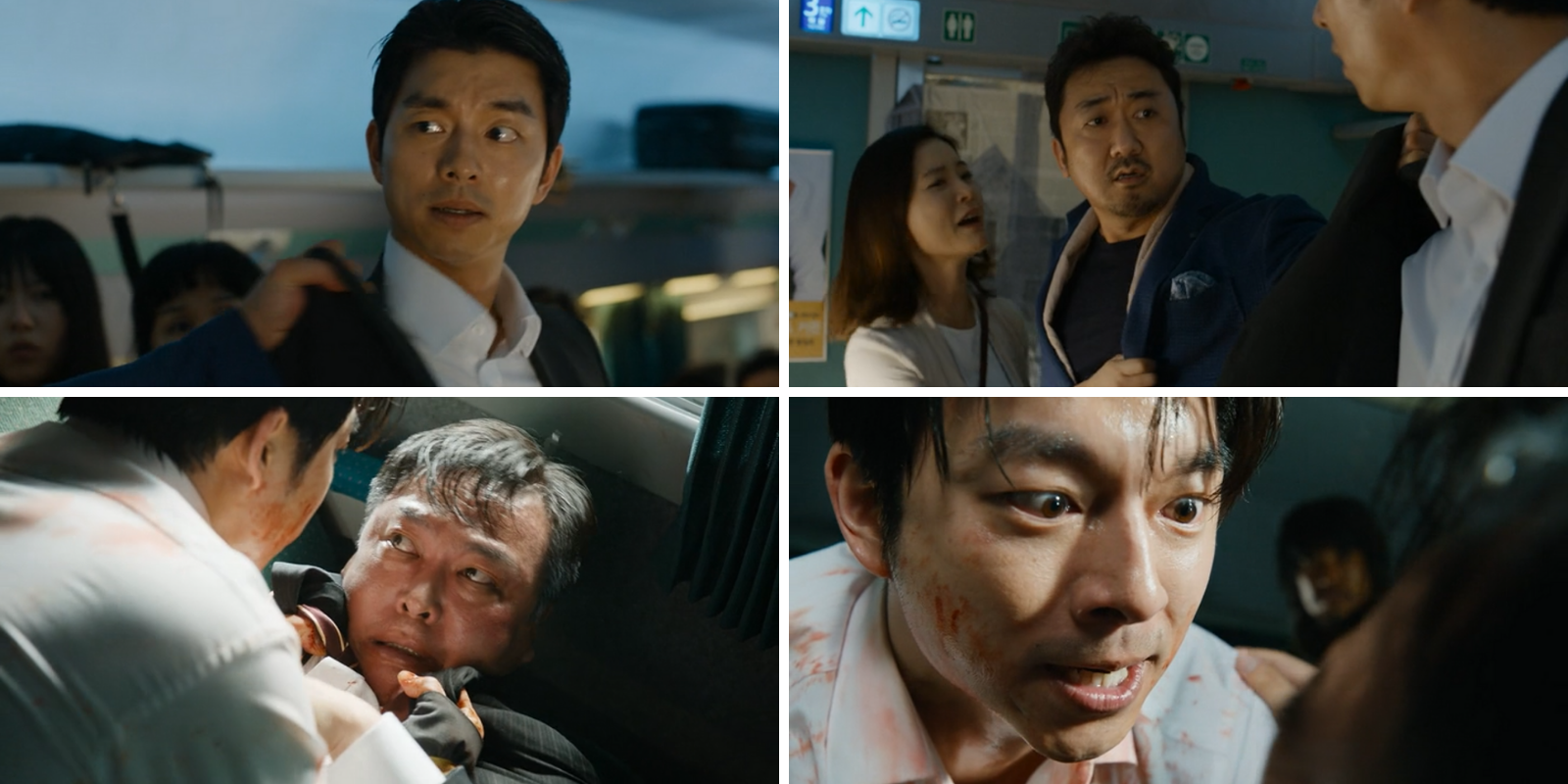 Photogrammes - Dernier train pour Busan - Evolution du père
