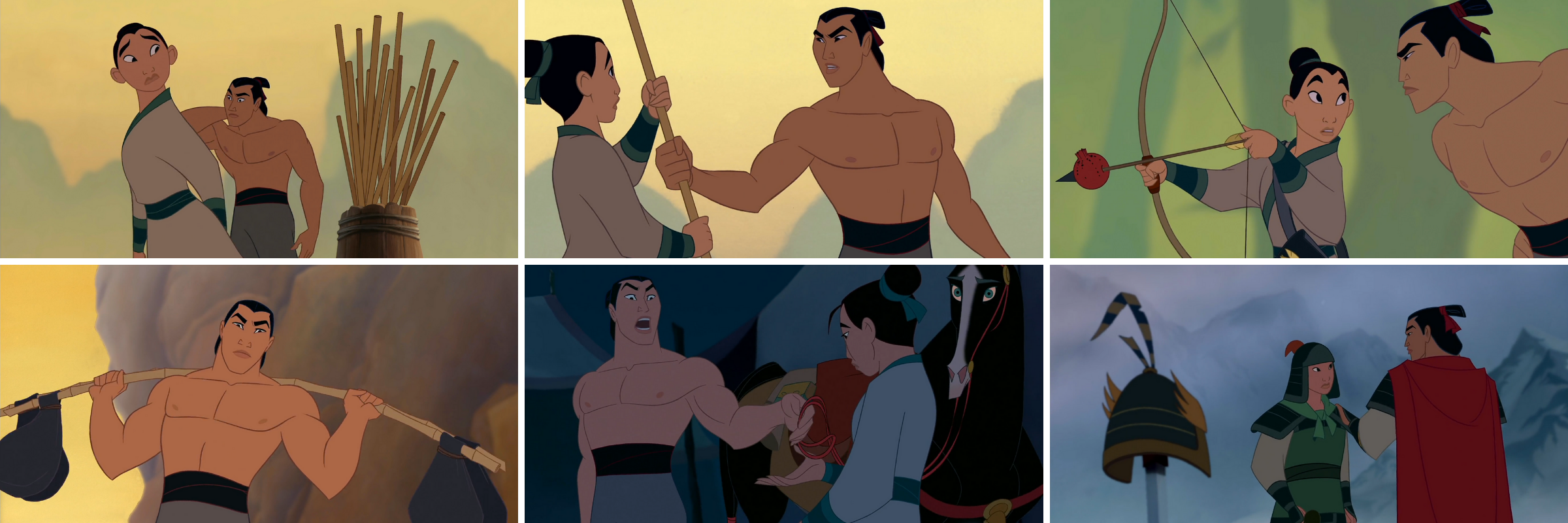 MulanINDIFFERENCEShangDisney