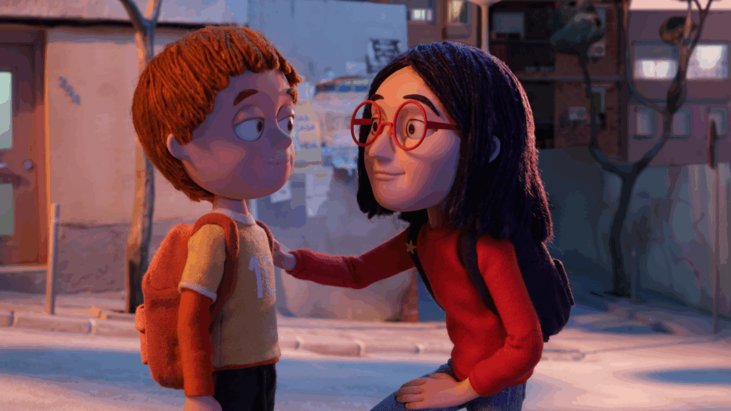 image tirée du film Olivia et le tremblement de terre invisible